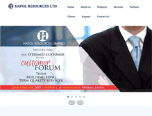 Tablet Screenshot of hafolresources.com